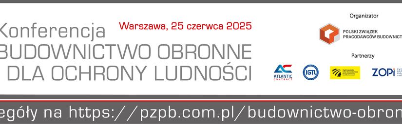 I KONFERENCJA BUDOWNICTWO OBRONNE I DLA OCHRONY LUDNOŚCI
